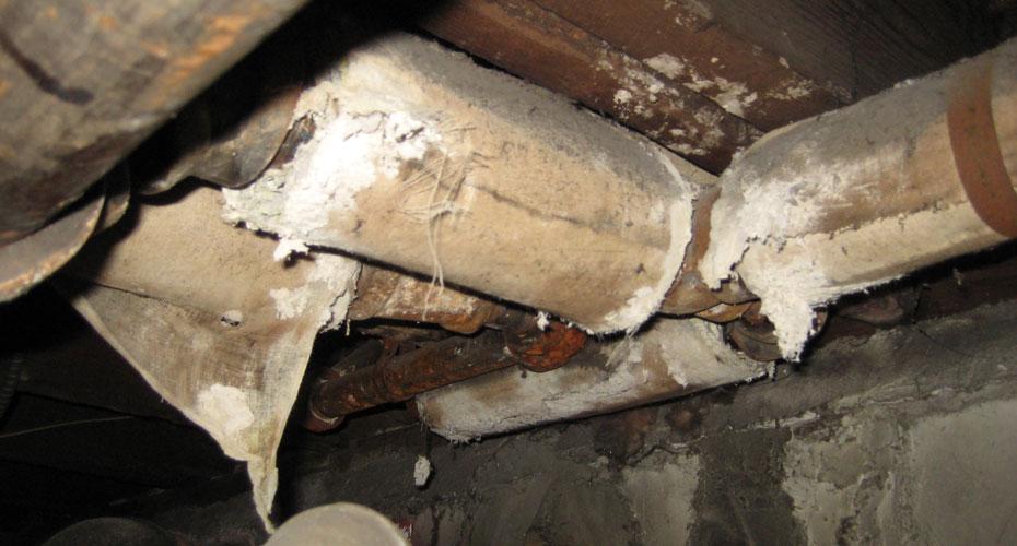 Asbestos Pipe Insulation